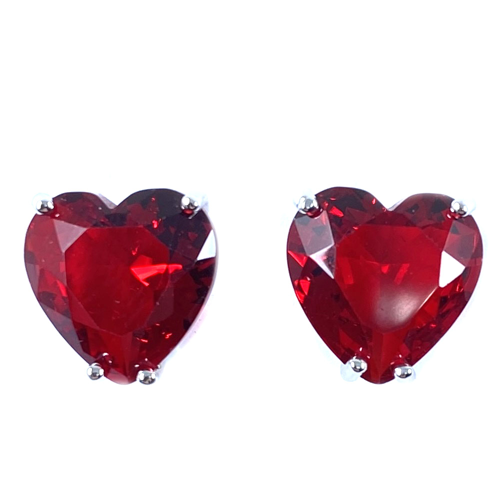 Cercei Borealy Sapphire Heart Red